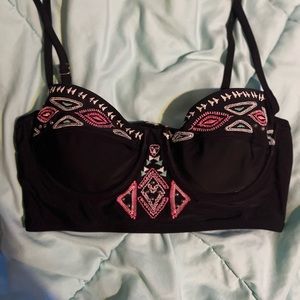 Aztec design bikini top
